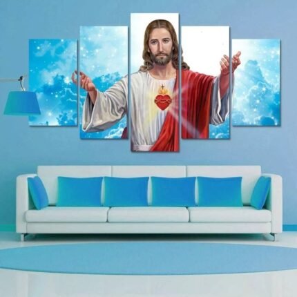 cuadro moderno jesus